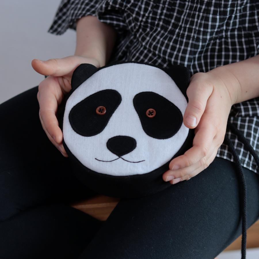 Dětská kulatá kabelka CIRKULA - Panda