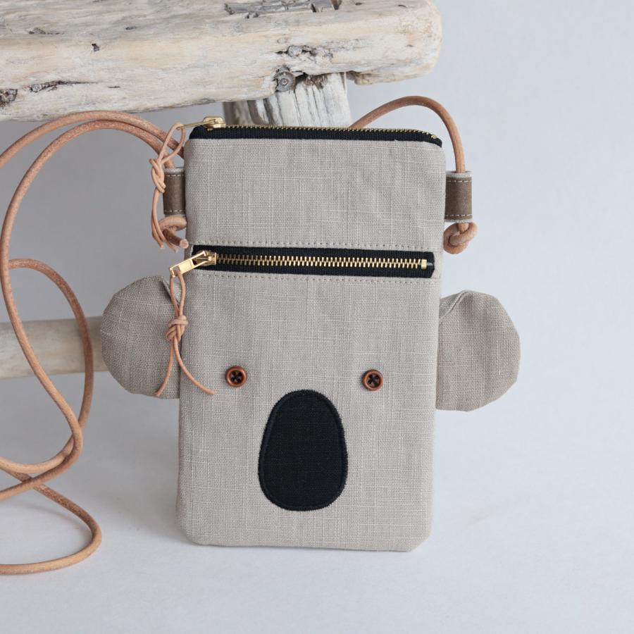 Lněná mošnička MOBI - Koala