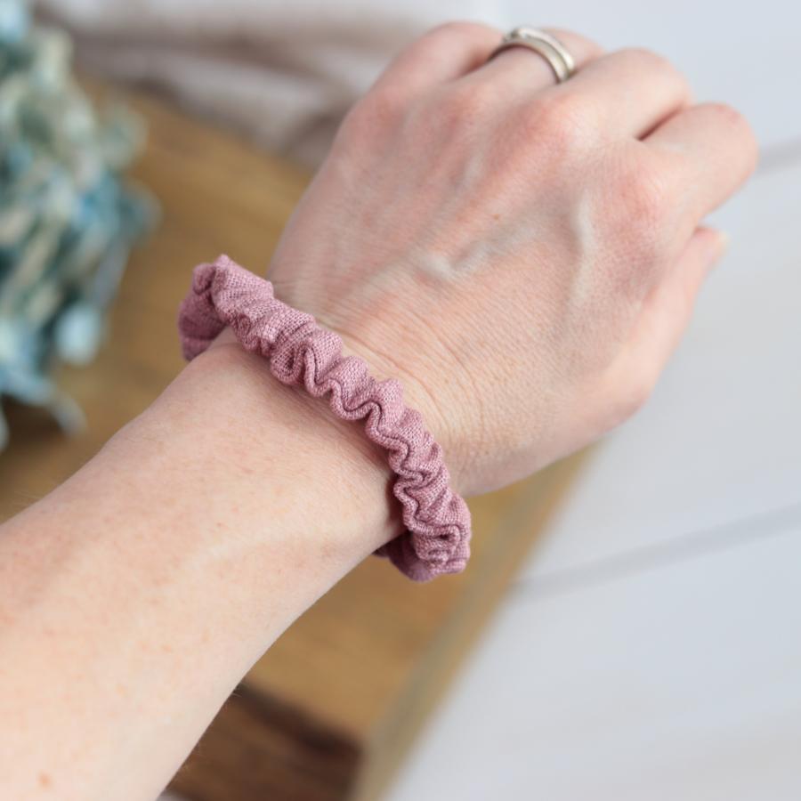 Gumička - Scrunchies (Mauve)